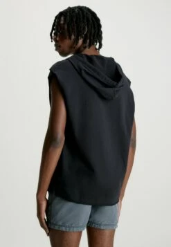 Calvin Klein Swimwear UNISEX HOODIE - CK AUTHENTIC - Strandaccessoire - Pvh Black -Badebekleidungsgeschäft 00a57942335e44a69973bebac6047308