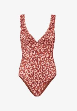 Shiwi BOBBY - Badeanzug - Frozen Choco Brown -Badebekleidungsgeschäft 03055168a923445bb47c79305f673621