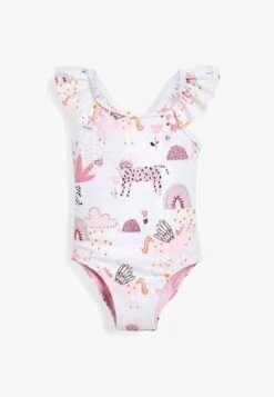 Next FRILL SLEEVED - Badeanzug - Yellow -Badebekleidungsgeschäft 046af9b979d046baa56b697451dc3545 1