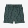Shiwi SCRATCHED PALM - Badeshorts - Smokey Green -Badebekleidungsgeschäft 0e508b70383a45e1a9333b3da15e28c0
