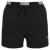 Puma SWIM MEN LOGO LENGTH - Badeshorts - Black 1 Puma SWIM MEN LOGO LENGTH - Badeshorts - Black -Badebekleidungsgeschäft 10be504be6c54b00a33f373979588a4e