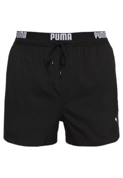 Puma SWIM MEN LOGO LENGTH - Badeshorts - Black