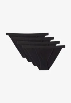 4 PACK - Bikini-Hose - Black -Badebekleidungsgeschäft 12d4eeeebf5441e0bd47bb3a6daf5397