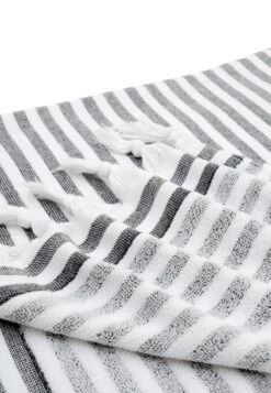 MARINE TERRY - Strandtuch - Black -Badebekleidungsgeschäft 19f20c25b6ea4aab974ea5d15ac74862