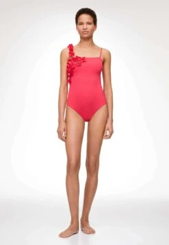 Oysho APPLIQUÉ BANDEAU - Badeanzug - Coral -Badebekleidungsgeschäft 1c52683c31fc4baaa3933c7063cae9b6