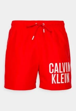 Calvin Klein Swimwear MEDIUM DRAWSTRING - Badeshorts - Cajun Red -Badebekleidungsgeschäft 1e33c4bee20045098b29d092908e2160 1
