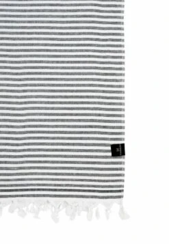 MARINE TERRY - Strandtuch - Black -Badebekleidungsgeschäft 20df1efb1430410e8fa25af58f70eaa1