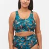 Zizzi WITH PRINT - Bikini-Hose - Leaf Print 1 Zizzi WITH PRINT - Bikini-Hose - Leaf Print -Badebekleidungsgeschäft 287f3ef1b89d41eeae5002afd23c8edd