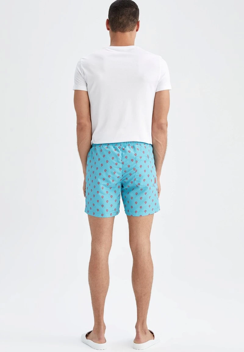 DeFacto LUKE - Badeshorts - Turquoise 5 DeFacto LUKE - Badeshorts - Turquoise – Bild 3