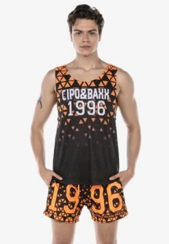 Cipo & Baxx SET - Badeshorts - Orange