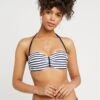 VENICE BEACH Bikini-Top - White/navy