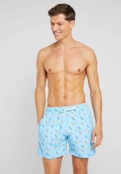 URBAN CLASSICS PATTERN SWIM SHORTS - Badeshorts - Light Blue 12 URBAN CLASSICS PATTERN SWIM SHORTS - Badeshorts - Light Blue -Badebekleidungsgeschäft 36364d3c18bc490e819bf6f48bc30201 1