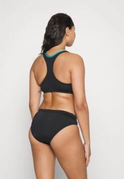 Speedo SET - Bikini - Black/chroma Blue/aquarium -Badebekleidungsgeschäft 41ceb658327a427fbd011b7a07c7df52