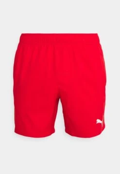 Puma SWIM MEN MID SHORTS - Badeshorts - Red