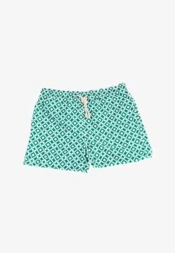 TAORMINA - Badeshorts - Verde E Bianco -Badebekleidungsgeschäft 446c1fc3c63f4ba088ec46ccb7d006c6