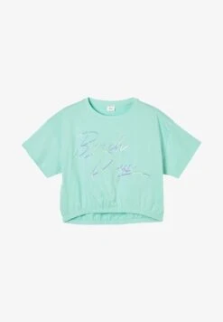 S.Oliver Mit Wording - Surfshirt - Mint