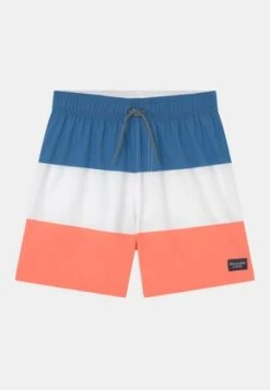 Abercrombie & Fitch PATTERN PREPPY STRIPE - Badeshorts - Navy -Badebekleidungsgeschäft 480959dfc6e6480294cb920c9d097e67