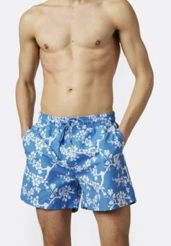 STANDARD FIT FIGURED - Badeshorts - Light Blue -Badebekleidungsgeschäft 4ce1ea48278e4ac08bd74396868d14c1