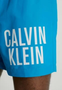 Calvin Klein Swimwear MEDIUM DRAWSTRING - Badeshorts - Clear Turquoise -Badebekleidungsgeschäft 4fa49fb7efb34edaab6e4303c202dbd8