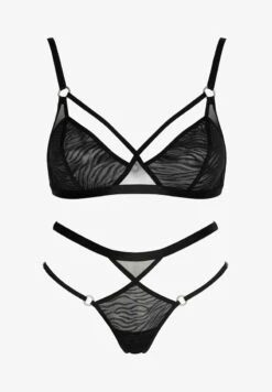 SET - Bikini - Schwarz -Badebekleidungsgeschäft 56d2e63bb94c49da86041db9d9c68525