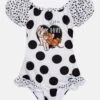 Monnalisa WARNER BROS TOM AND JERRY COSTUME INTERO POIS - Badeanzug - White/black -Badebekleidungsgeschäft 5c42bfb0271d4aad92a1a021a6596b95
