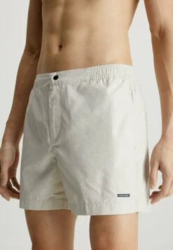 Calvin Klein Swimwear MEDIUM DRAWSTRING - Badeshorts - Stony Beige -Badebekleidungsgeschäft 5dbdd9619bbb46e39250ca3c53714cd1 1