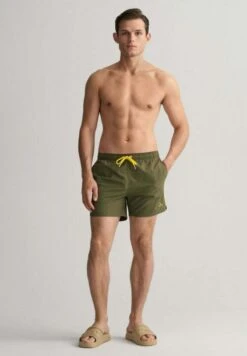 Gant CF ARMY - Badeshorts - Army -Badebekleidungsgeschäft 61d490b24bf24c3cb5560b923fd3979f 1