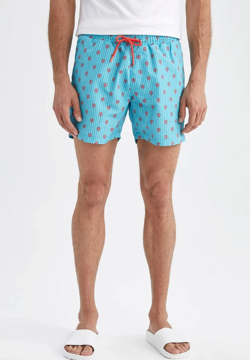 DeFacto LUKE - Badeshorts - Turquoise 6 DeFacto LUKE - Badeshorts - Turquoise – Bild 4