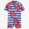 Next SUNSAFE ALL IN ONE STANDARD - Badeanzug - Blue Stripe Crabs -Badebekleidungsgeschäft 655d2ab8c43d421ca4041f1693a00e9e