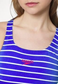 Speedo Badeanzug - Blue/white -Badebekleidungsgeschäft 6927f05634c645bebab7a91ffb5665d0