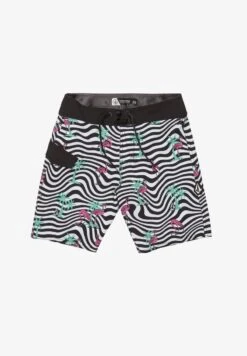 Volcom FLAMINGBROS MOD - Badeshorts - White