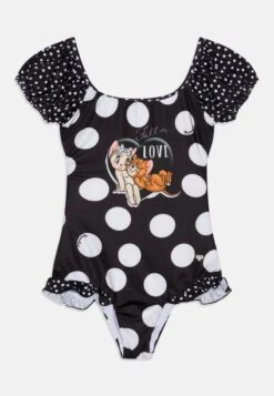 Monnalisa WARNER BROS TOM AND JERRY COSTUME INTERO POIS - Badeanzug - White/black -Badebekleidungsgeschäft 71c2b91cee5c4a96b82114d9a00697d7 1