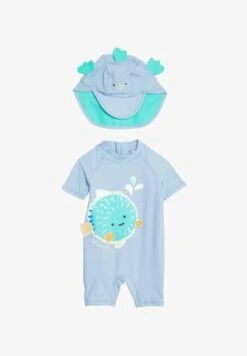 Marks & Spencer 2PC DINOSAUR OUTFIT - Badeanzug - Multi Coloured -Badebekleidungsgeschäft 73d864a556d24a2c8563c5a5456b85c4