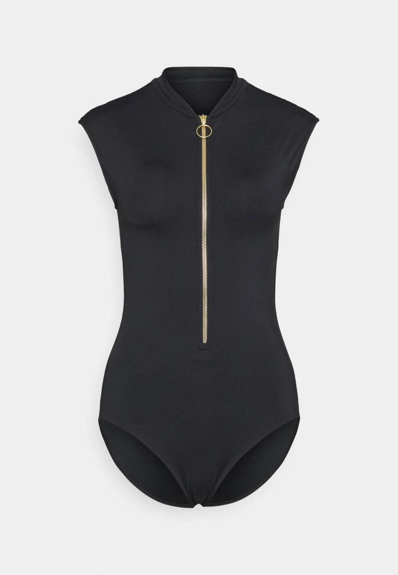 Seafolly COLLECTIVE ZIP FRONT ONE PIECE - Badeanzug - Black 3 Seafolly COLLECTIVE ZIP FRONT ONE PIECE - Badeanzug - Black