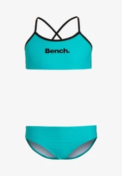 BENCH BOCA - Bikini - Turquoise/black