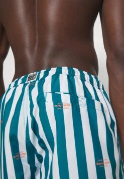 BORG PRINT SWIM - Badeshorts - Hellblau -Badebekleidungsgeschäft 89e5ea1a20994a22b939114941838fa9