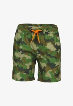 Vingino XAS - Badeshorts - Camouflage Green Aop