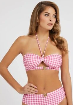 Guess MIT GINGHAM-KARO - Bikini-Top - Rot Merf -Badebekleidungsgeschäft 8f019c20fa4d46d38fa26d64dff7a0bc