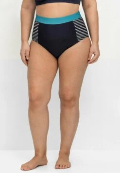 Sheego Bikini-Hose - Marine Gestreift -Badebekleidungsgeschäft 906c0b206cfa445285d05e17fbb5bcee 1