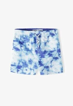 Minoti ALL OVER PRINT - Badeshorts - Blue White