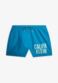 Calvin Klein Swimwear MEDIUM DRAWSTRING - Badeshorts - Clear Turquoise -Badebekleidungsgeschäft 9f51c8a5e91d48489df392f343a95075