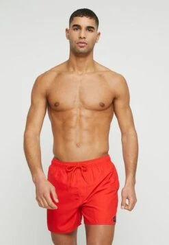 Fila STADE LOGO - Badeshorts - Rot -Badebekleidungsgeschäft a0788f6a649748efaf8e180cb23b039a