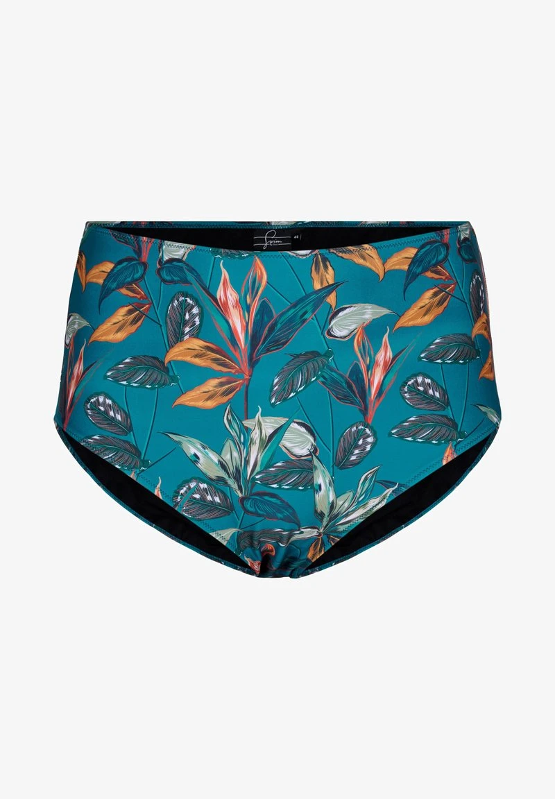 Zizzi WITH PRINT - Bikini-Hose - Leaf Print 5 Zizzi WITH PRINT - Bikini-Hose - Leaf Print – Bild 3