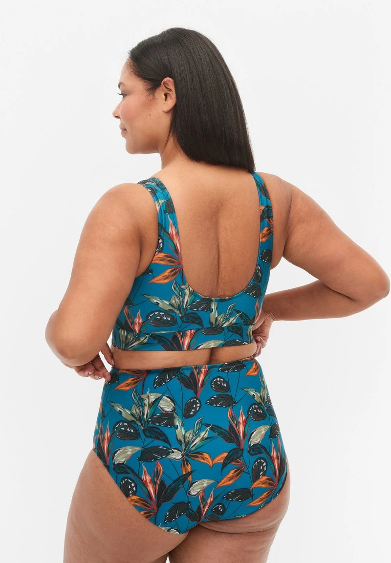 Zizzi WITH PRINT - Bikini-Hose - Leaf Print 4 Zizzi WITH PRINT - Bikini-Hose - Leaf Print – Bild 2