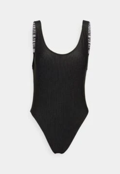 Calvin Klein Swimwear SCOOP - Badeanzug - Black -Badebekleidungsgeschäft a7bb884f2b46437c929d3626742a47ae