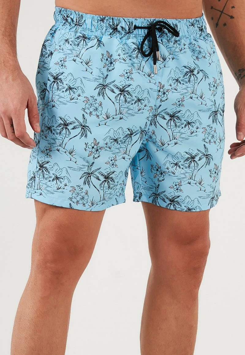 REGULAR FIT - Badeshorts - Orange 8 REGULAR FIT - Badeshorts - Orange – Bild 6