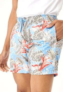 STANDARD FIT FIGURED - Badeshorts - Light Blue -Badebekleidungsgeschäft ab830e810ded4032801c9bd0b2eb4576