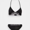 Calvin Klein Swimwear TRIANGLE SET - Bikini - Black -Badebekleidungsgeschäft b0d865fda5744838b8481bd78fdc544b