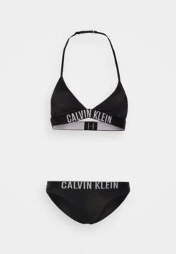 Calvin Klein Swimwear TRIANGLE SET - Bikini - Black