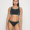 Speedo SET - Bikini - Black/chroma Blue/aquarium -Badebekleidungsgeschäft b8e53758764f492796a1e48d33bba9b7